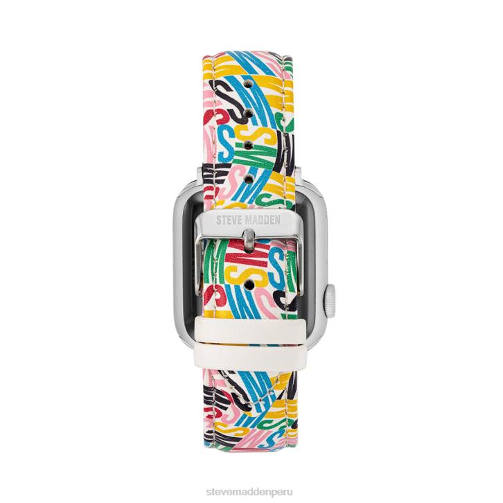 Steve Madden accesorio unisexo correa de reloj con logotipo de apple watch 38-40 mm 4DZJ858 multi