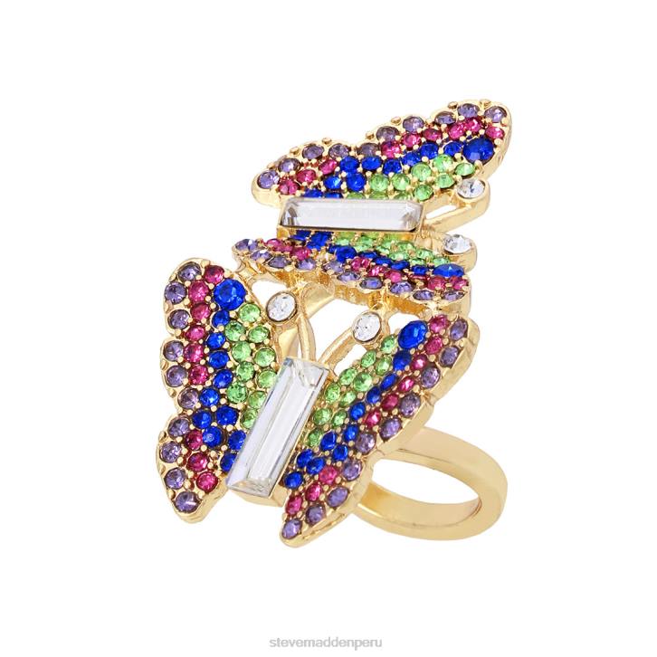Steve Madden accesorio unisexo anillo de mariposa 4DZJ819 multi