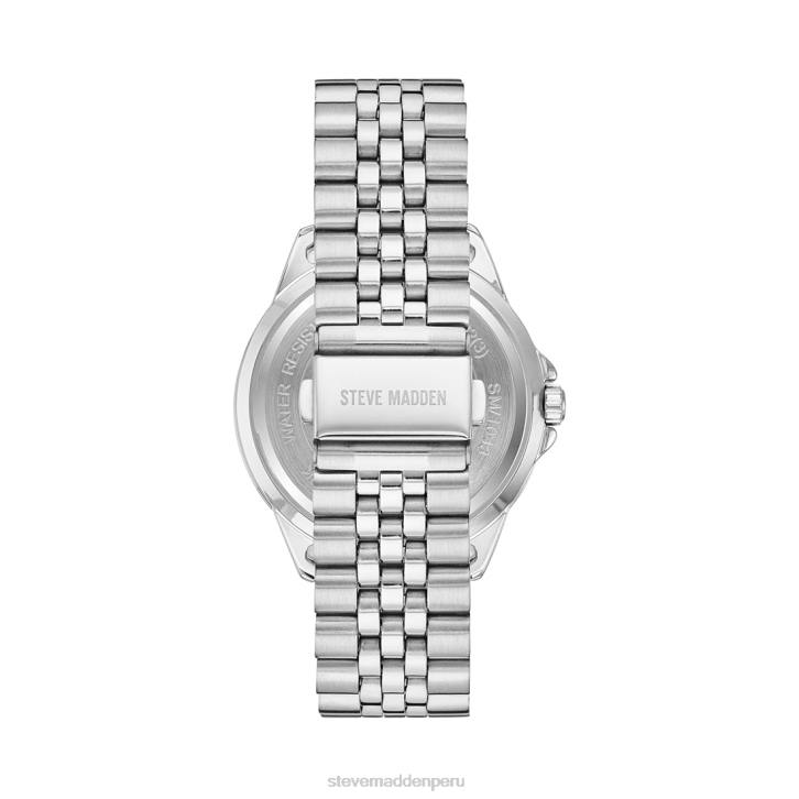 Steve Madden accesorio unisexo reloj clásico llamativo 4DZJ835 azul