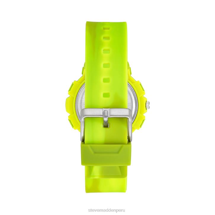 Steve Madden accesorio unisexo reloj deportivo extragrande teñido anudado 4DZJ828 cidra