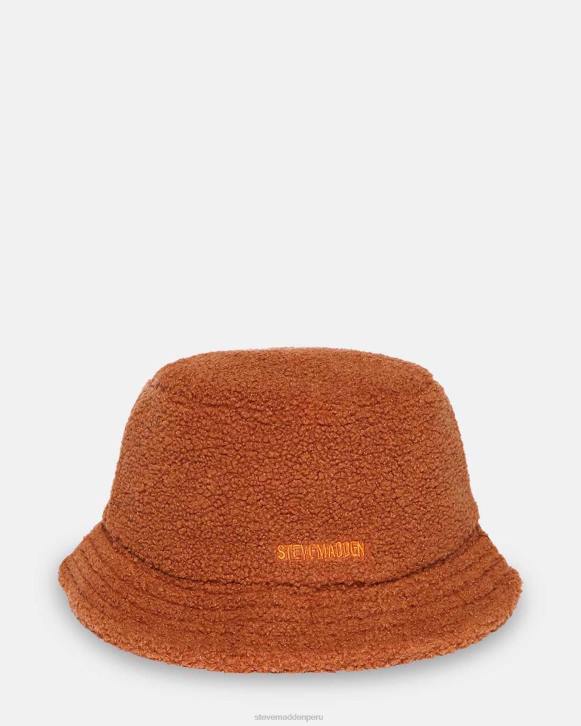 Steve Madden accesorio unisexo sombrero de pescador de sherpa liso 4DZJ866 broncearse