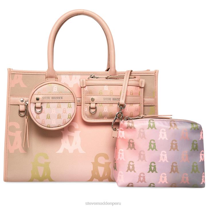 Steve Madden bolsa unisexo acorde 4DZJ484 rubor múltiple