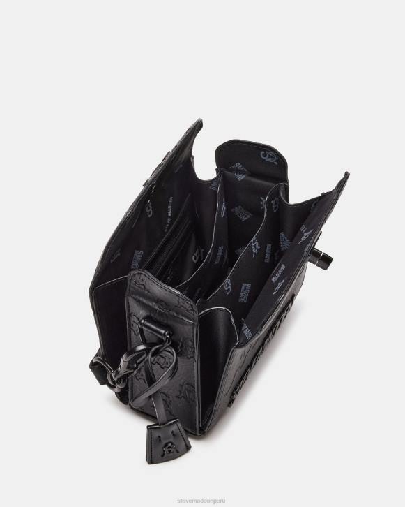 Steve Madden bolsa unisexo bkrome-x 4DZJ352 negro