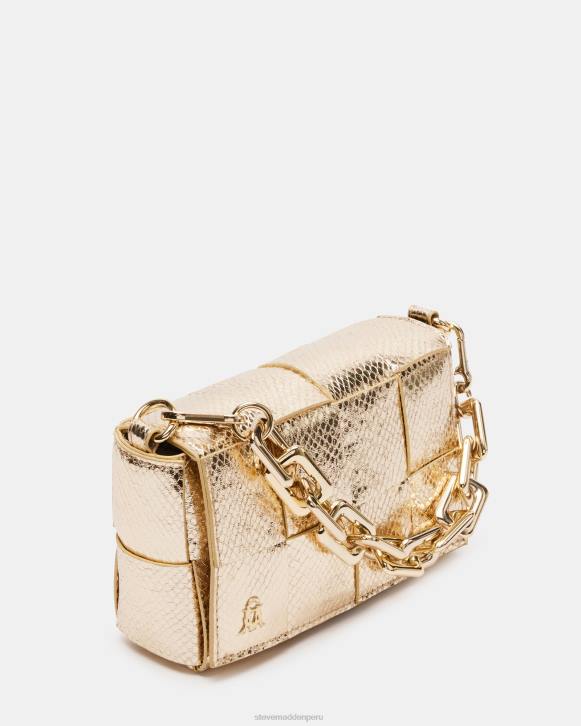 Steve Madden bolsa unisexo bmarvell 4DZJ421 serpiente de oro