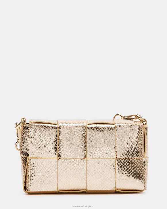 Steve Madden bolsa unisexo bmarvell 4DZJ421 serpiente de oro