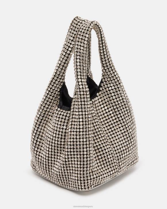 Steve Madden bolsa unisexo brillante 4DZJ423 pedrería