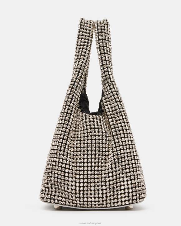 Steve Madden bolsa unisexo brillante 4DZJ423 pedrería