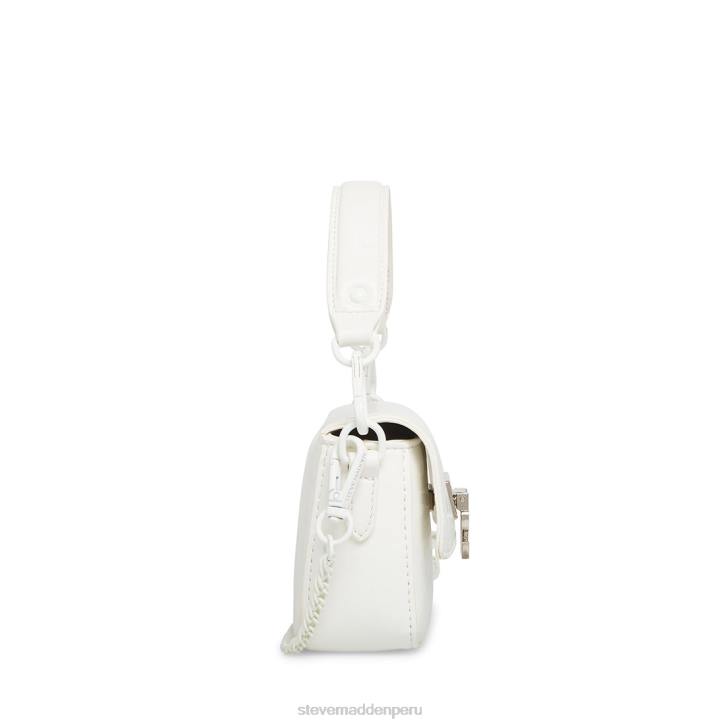 Steve Madden bolsa unisexo montaña rusa 4DZJ397 blanco