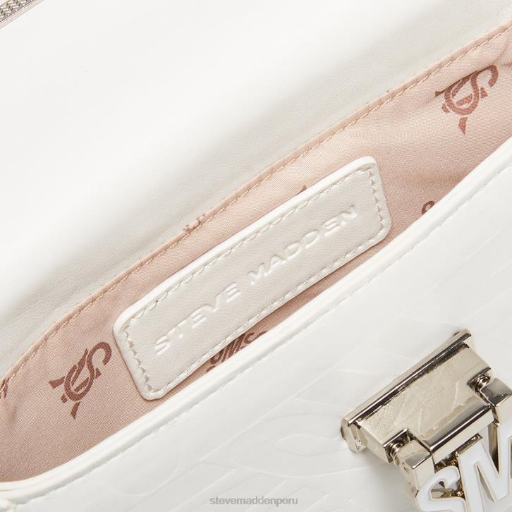 Steve Madden bolsa unisexo montaña rusa 4DZJ397 blanco