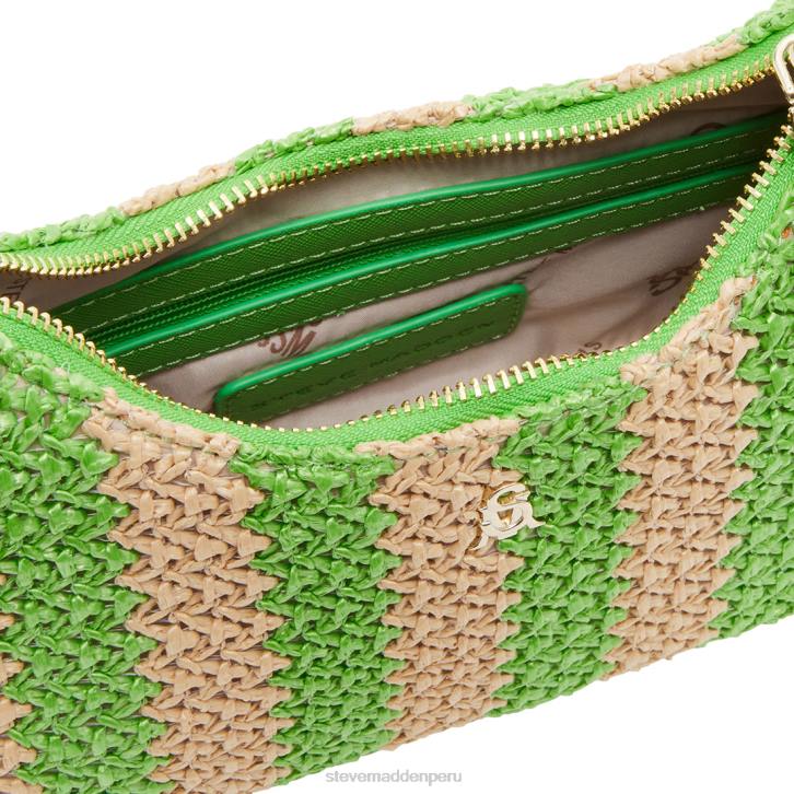 Steve Madden bolsa unisexo rafia bvital 4DZJ415 verde