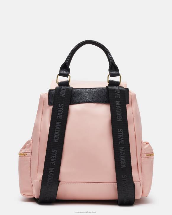 Steve Madden bolsa unisexo mochila de nailon 4DZJ475 rubor