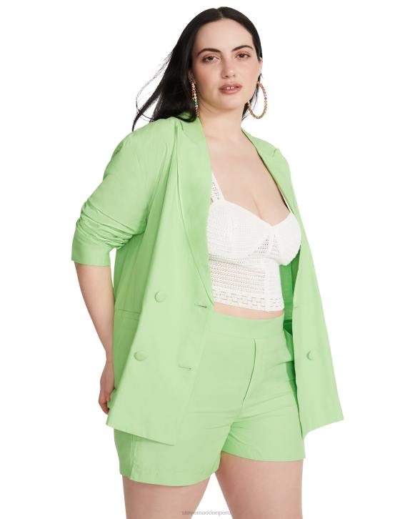 Steve Madden agotador mujer chaqueta baldwin 4DZJ594 verde