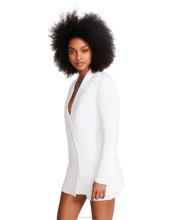 Steve Madden agotador mujer chaqueta baldwin 4DZJ595 blanco