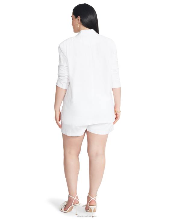 Steve Madden agotador mujer chaqueta baldwin 4DZJ595 blanco
