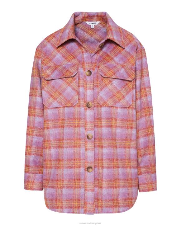 Steve Madden agotador mujer chaqueta de brooklyn 4DZJ608 púrpura