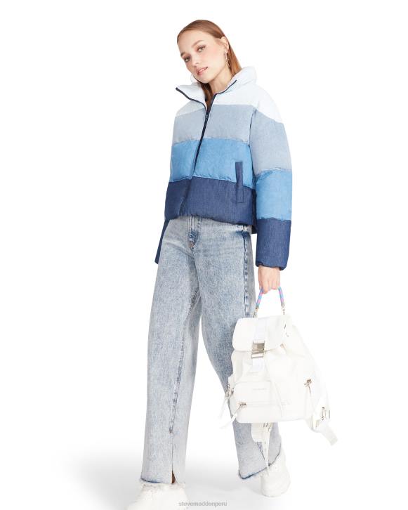 Steve Madden agotador mujer chaqueta de margarita 4DZJ614 tela de mezclilla