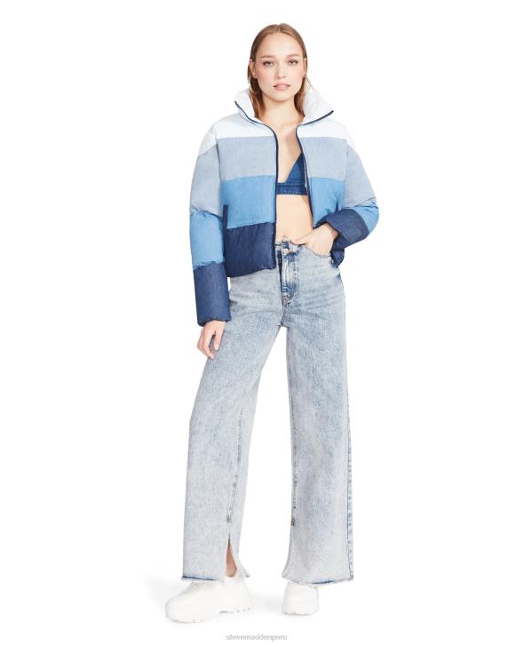 Steve Madden agotador mujer chaqueta de margarita 4DZJ614 tela de mezclilla