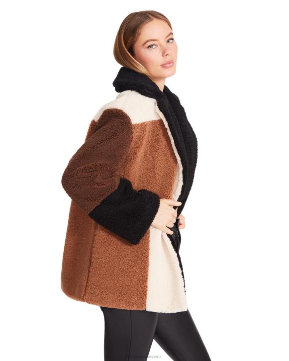 Steve Madden agotador mujer chaqueta de sauce 4DZJ617 Marfil