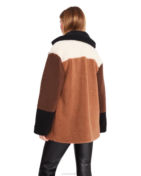 Steve Madden agotador mujer chaqueta de sauce 4DZJ617 Marfil