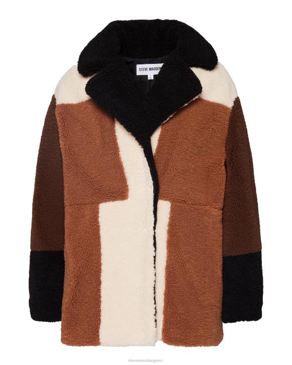 Steve Madden agotador mujer chaqueta de sauce 4DZJ617 Marfil