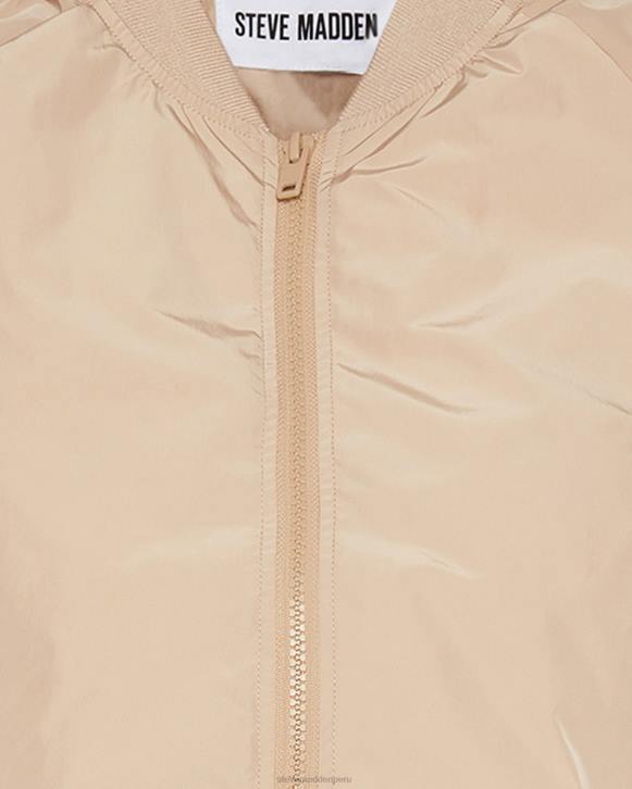 Steve Madden agotador mujer chaqueta emory 4DZJ586 hueso/caqui