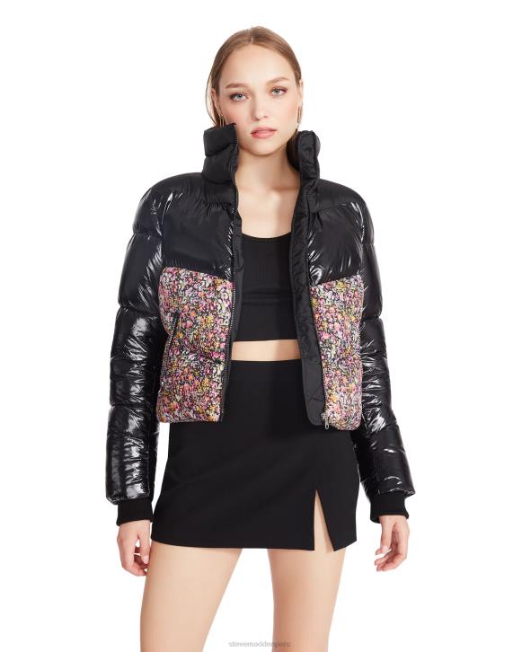Steve Madden agotador mujer chaqueta floral ariana 4DZJ612 rosa
