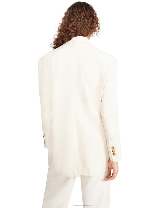Steve Madden agotador mujer chaqueta isabella 4DZJ621 Marfil