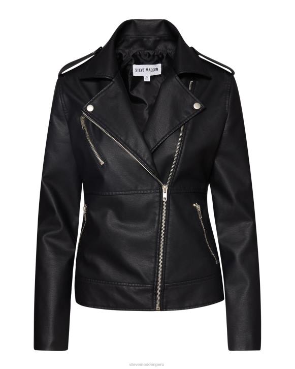 Steve Madden agotador mujer chaqueta julia 4DZJ609 negro