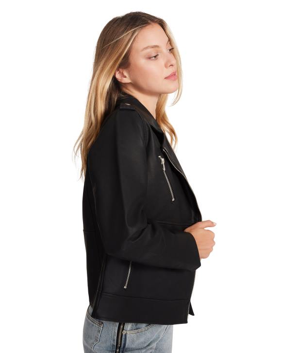 Steve Madden agotador mujer chaqueta julia 4DZJ609 negro