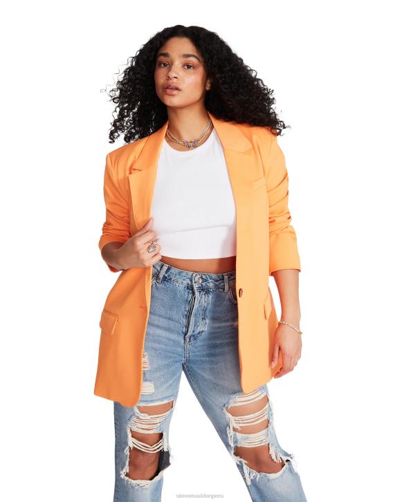 Steve Madden agotador mujer chaqueta kaira 4DZJ578 naranja