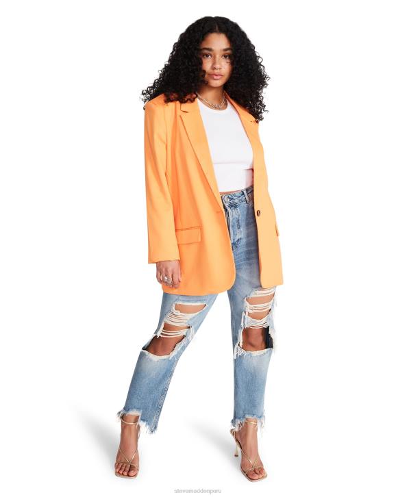 Steve Madden agotador mujer chaqueta kaira 4DZJ578 naranja