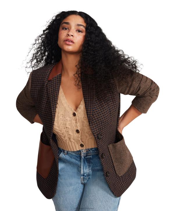 Steve Madden agotador mujer chaqueta kelly 4DZJ607 Armada