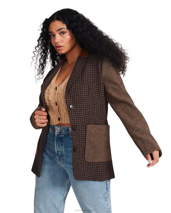 Steve Madden agotador mujer chaqueta kelly 4DZJ607 Armada