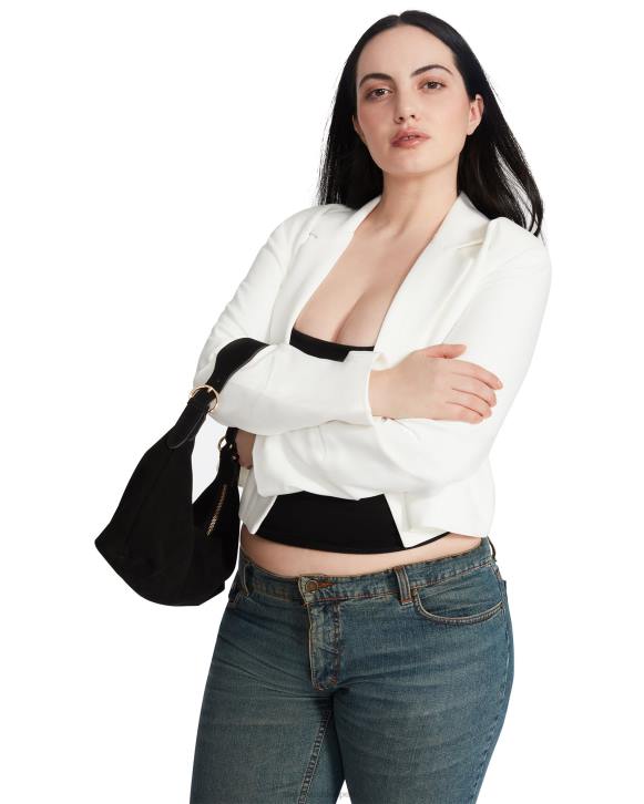 Steve Madden agotador mujer chaqueta kurtney 4DZJ588 blanco