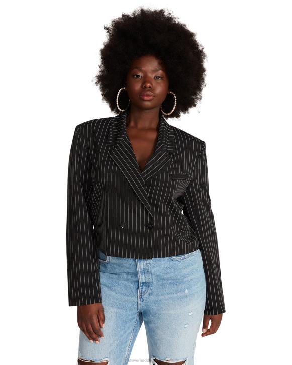 Steve Madden agotador mujer chaqueta kurtney 4DZJ596 negro