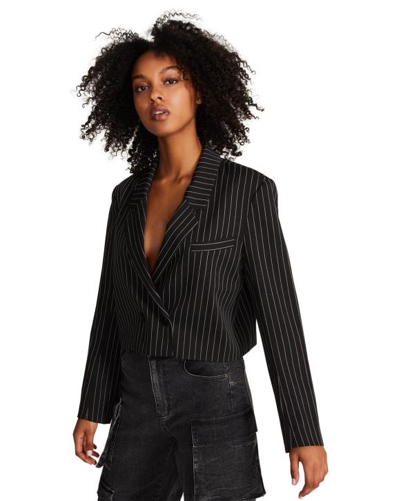 Steve Madden agotador mujer chaqueta kurtney 4DZJ596 negro