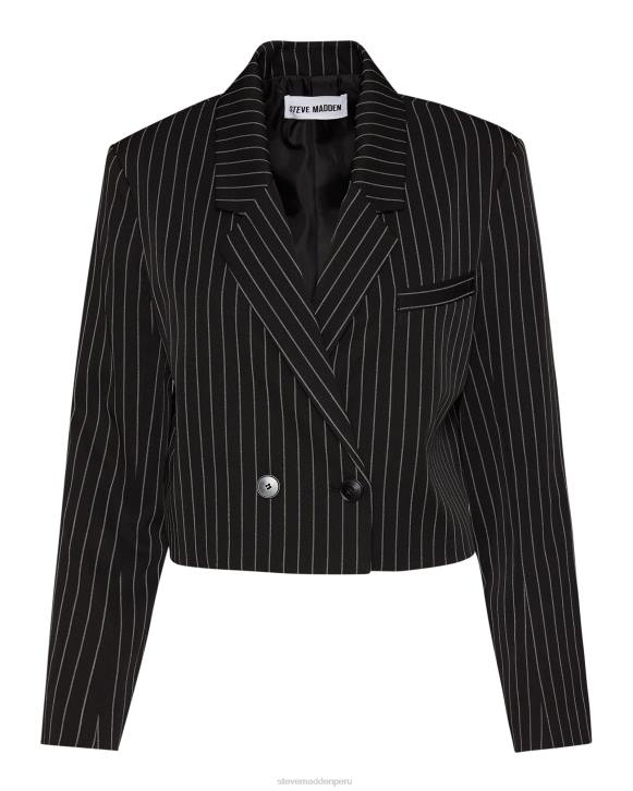 Steve Madden agotador mujer chaqueta kurtney 4DZJ596 negro