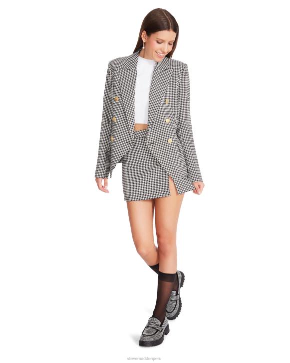 Steve Madden agotador mujer chaqueta naomi 4DZJ610 blanco