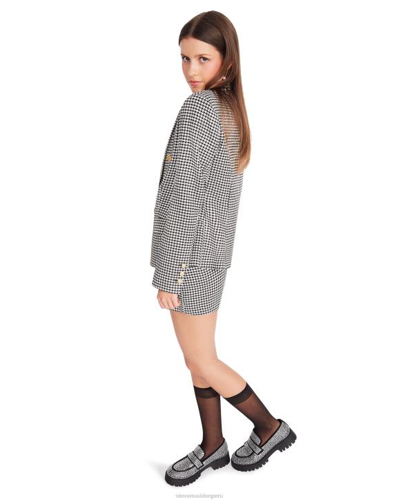 Steve Madden agotador mujer chaqueta naomi 4DZJ610 blanco