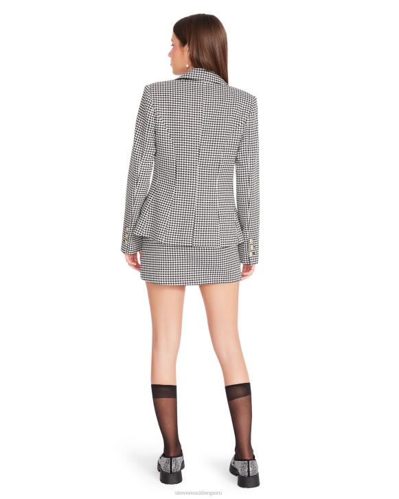 Steve Madden agotador mujer chaqueta naomi 4DZJ610 blanco