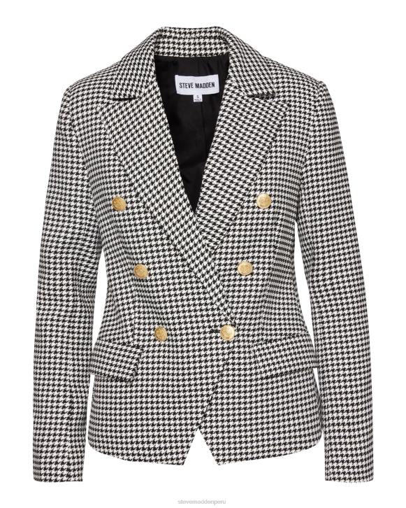 Steve Madden agotador mujer chaqueta naomi 4DZJ610 blanco