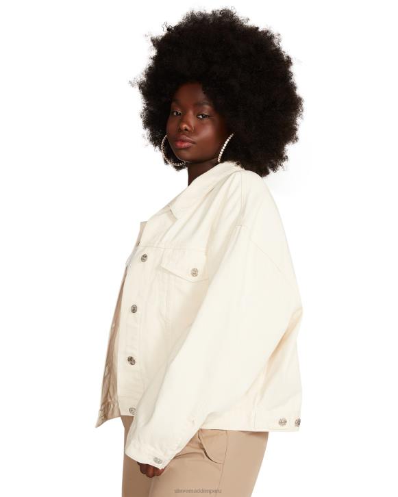 Steve Madden agotador mujer chaqueta vaquera siena 4DZJ584 crema