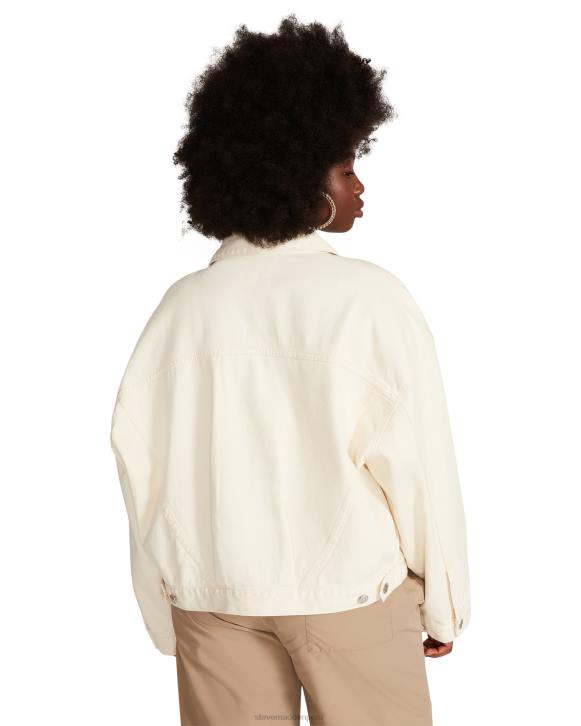 Steve Madden agotador mujer chaqueta vaquera siena 4DZJ584 crema