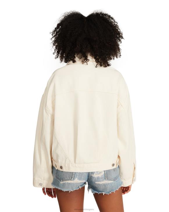 Steve Madden agotador mujer chaqueta vaquera siena 4DZJ584 crema
