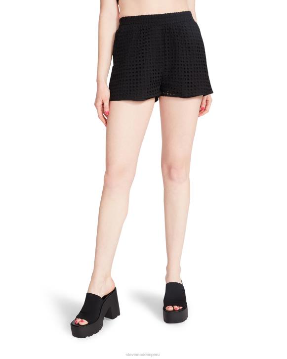 Steve Madden agotador mujer Glennon corto 4DZJ665 negro