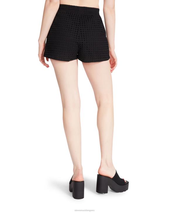 Steve Madden agotador mujer Glennon corto 4DZJ665 negro