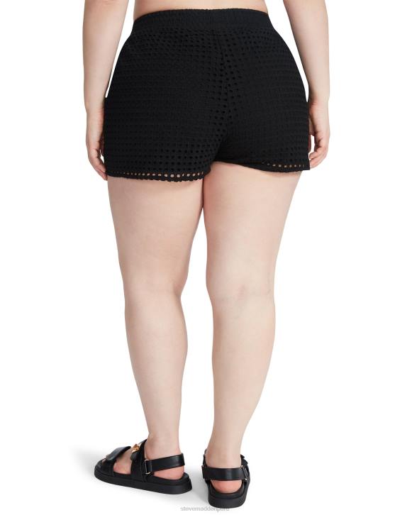 Steve Madden agotador mujer Glennon corto 4DZJ665 negro