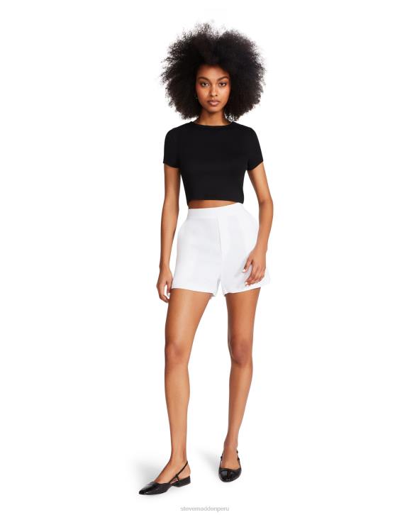 Steve Madden agotador mujer eni corto 4DZJ663 blanco