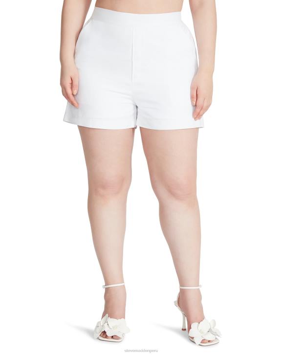 Steve Madden agotador mujer eni corto 4DZJ663 blanco