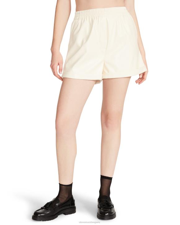 Steve Madden agotador mujer fonda corta vainilla 4DZJ662 crema
